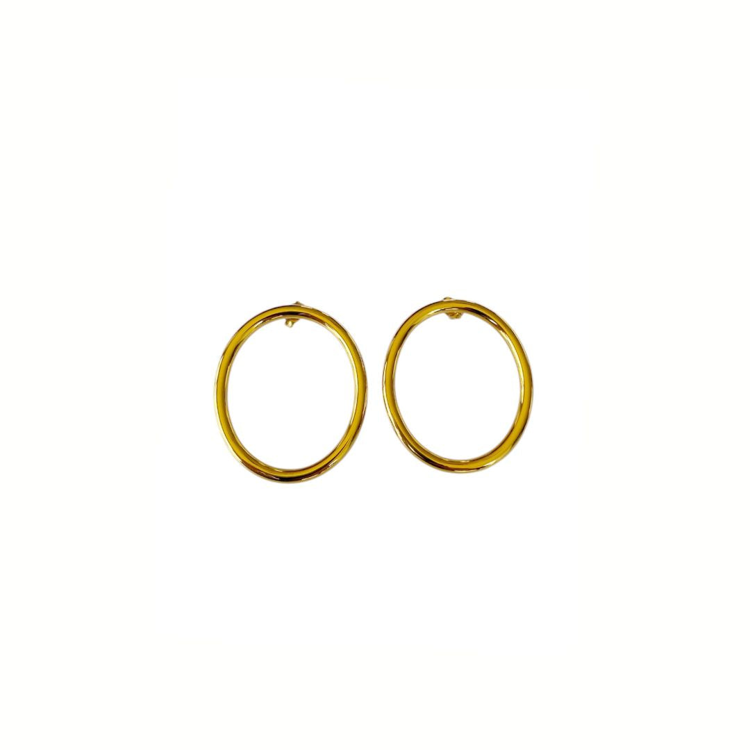 Aretes Eslabón Oval G