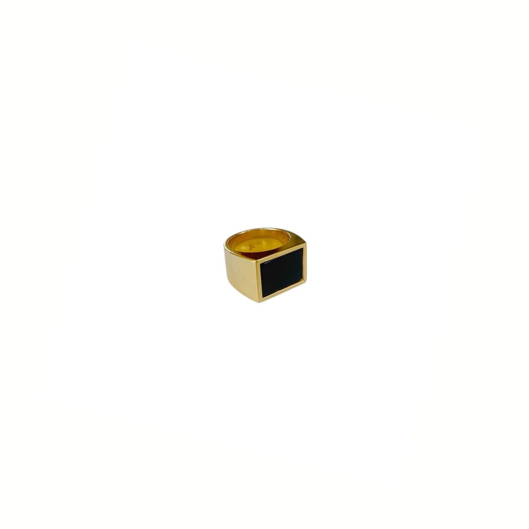 Anillo Sello Cuadrado