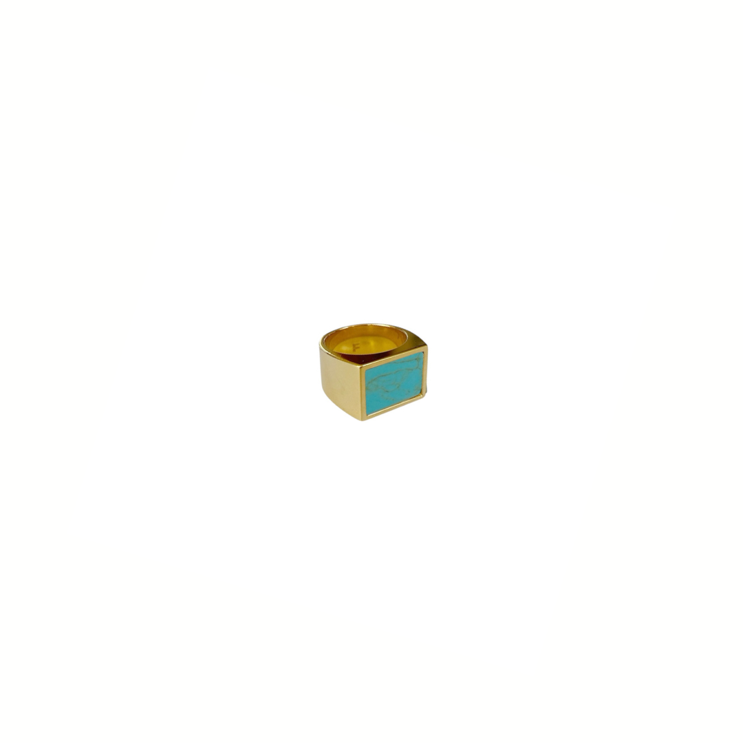 Anillo Sello Cuadrado