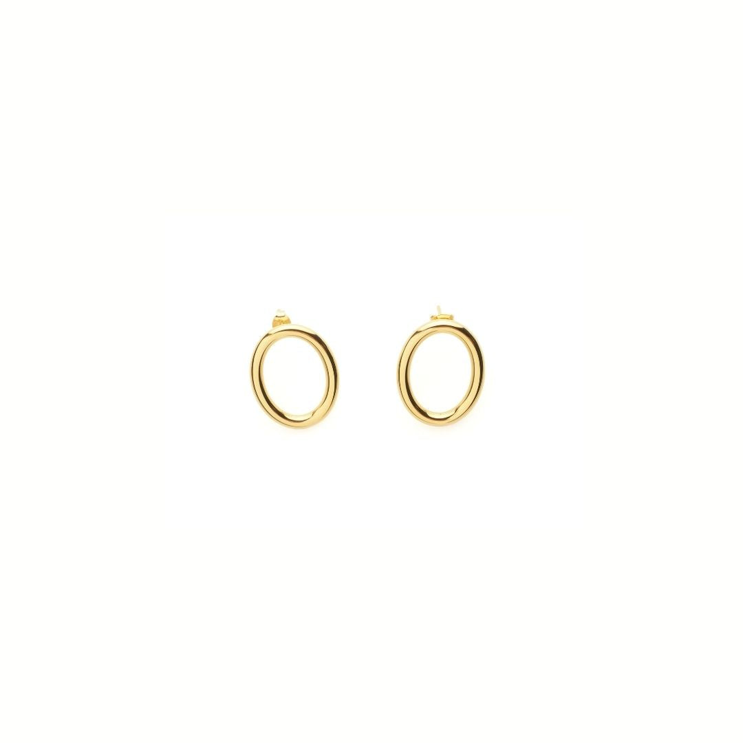 Aretes Eslabón Oval
