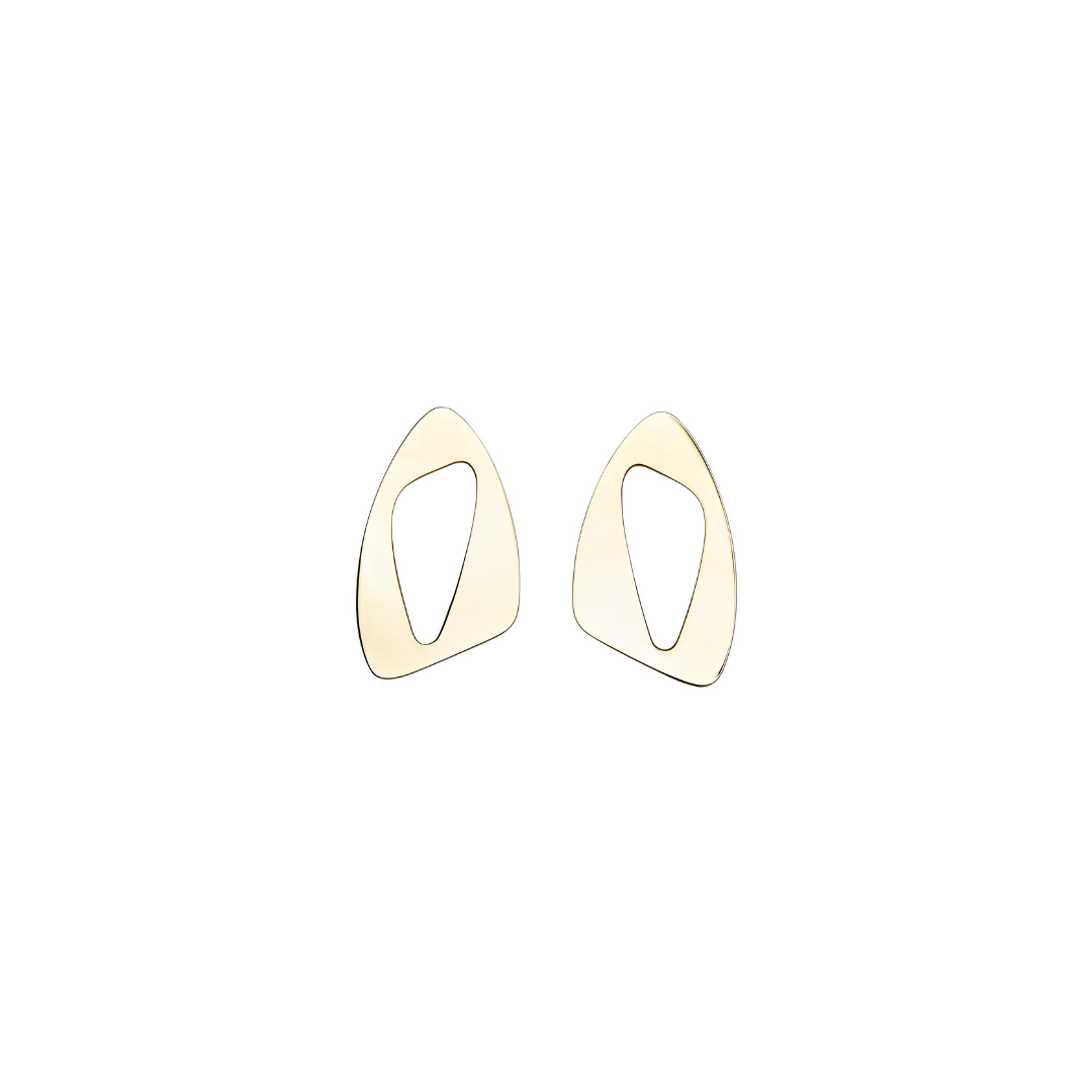 Aretes Amorfo Canalado